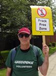 Anti-Fracking Red Line Protest Manchester